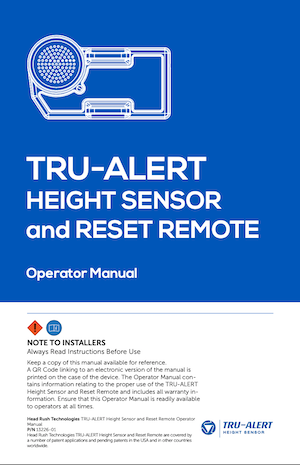 TRU-ALERT Operation Manual